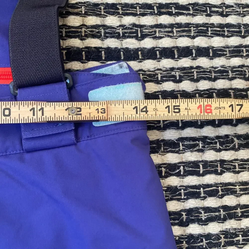 🌿Helly Hansen Kids Blue Black Bib Ski Pants 128/8